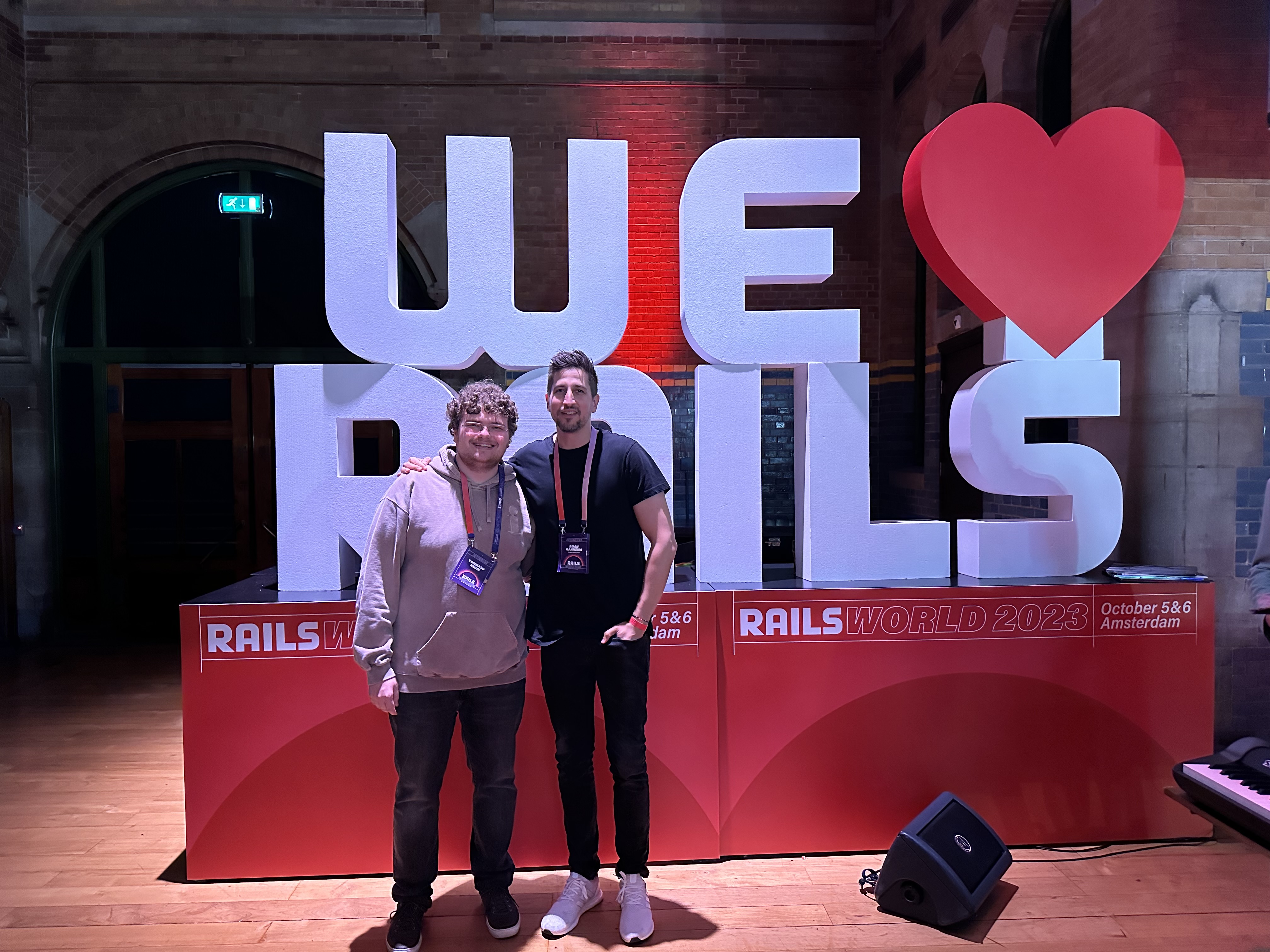 Bijan at Rails World 2023